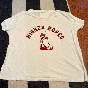 Mother denim higher hopes tee